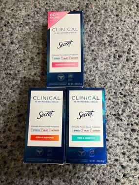 Secret Clinical 72 Hr Deodorant Bundle